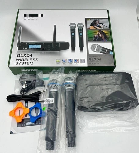 Shure GLXD2 Z2 Beta 58A  Vocal Wireless Mic with storage case