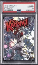 2022 PANINI ABSOLUTE KABOOM! #K-MT MIKE TROUT PSA 10