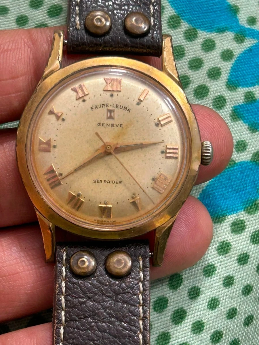Favre Leuba Gold Plated Case Wristwatches for sale | eBay