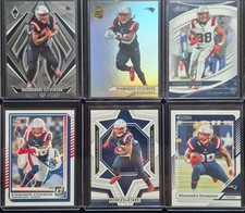 (LOT OF 6) RHAMONDRE STEVENSON - NEW ENGLAND PATRIOTS - PHOENIX, ABSOLUTE