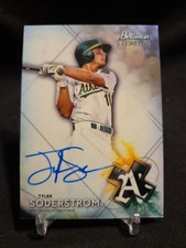 2021 Bowman Sterling Sp Tyler Soderstrom Rookie Auto Rc
