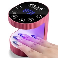 24W Cordless Mini UV LED Nail Lamp with Touch Control  Auto Sensor