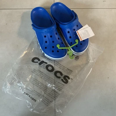 Crocs Bayaband Clog Gr.45-46 Blau Neu! OVP! Gr.M 11 Herren Hausschuhe-Badeschuhe - Bild 1 von 4