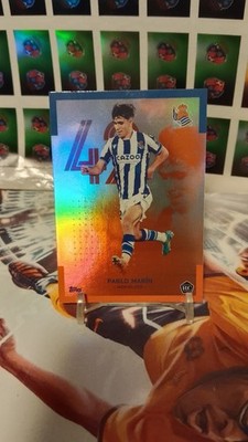Pablo Marin /25 Rookie Orange Topps Real Sociedad San Sebastian