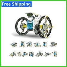Hands-On Solar Robot 14-in-1 STEM Kit for Kids - Easy Assembly Educational Toy