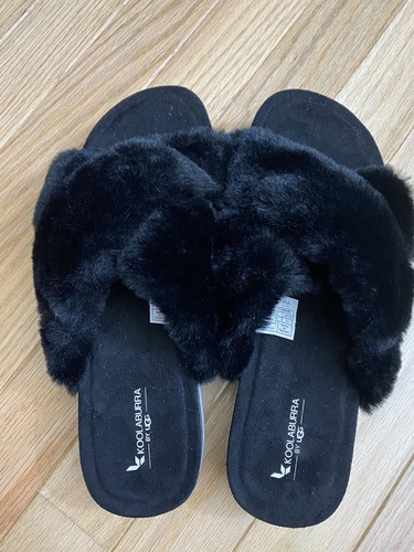 Sandali Kollaburra by UGG neri Roubie Fuzz donna taglia 7
