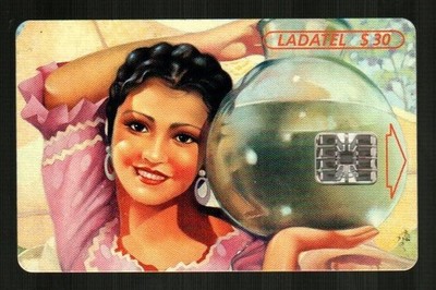 LADATEL / TELMEX ( Mexico ) Museo Soumaya, Camarena ( 2000 ) Phone Card