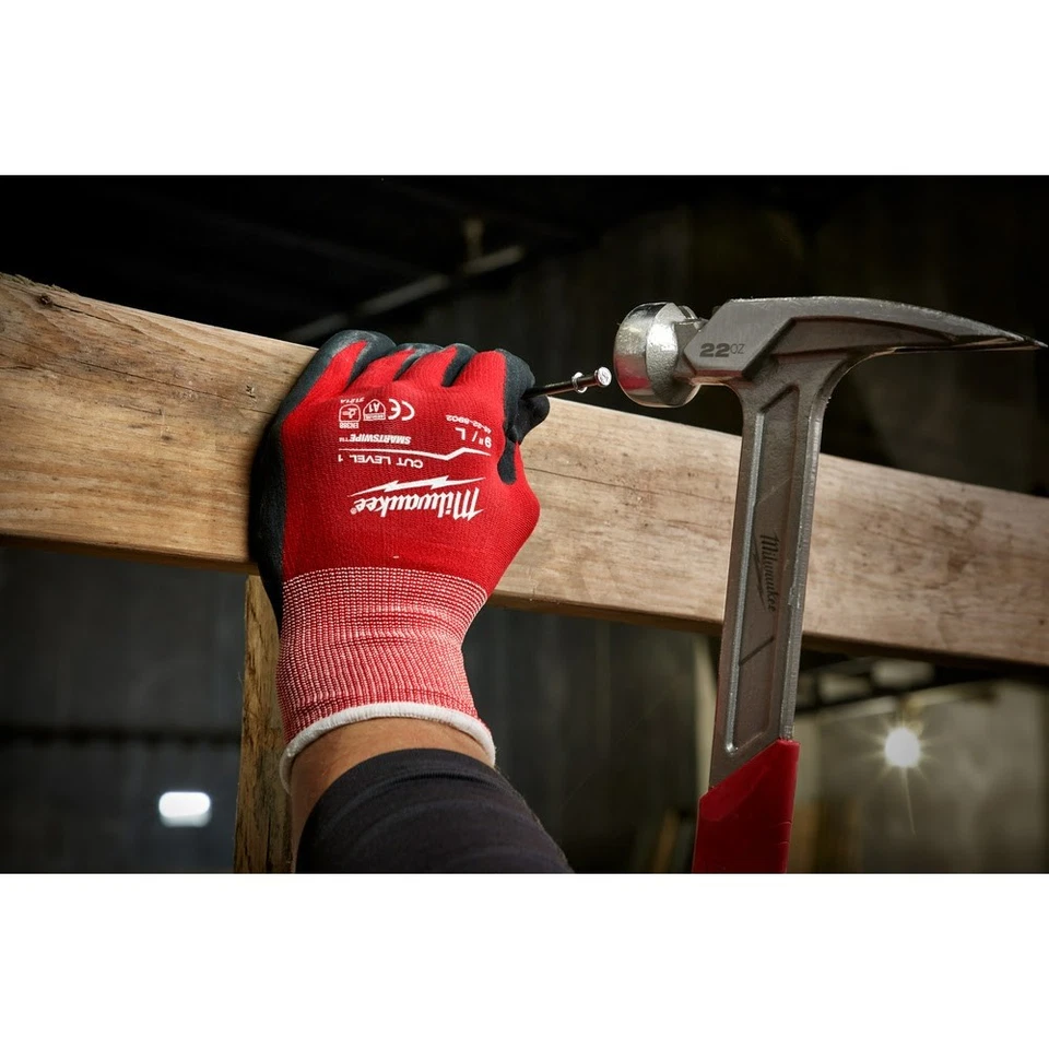 Milwaukee 48-22-8902B 12PK Corte 1 Guantes Sumergidos - Lg Foto 4 de 4