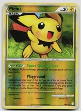 Pichu 28/123 HeartGold & SoulSilver Reverse Holo Pokemon LP on eBay