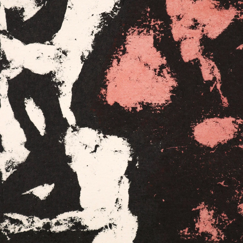 FRANK VOIGT HOLZSCHNITT KOLORIERT KOPF NEUJAHRSGRUSS 1987 SIGNIERT DDR VP: 100€* - Bild 3 von 4