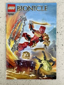 Lego Bionicle Tahu Master of Fire 70787 Figure (Complete w/ Instructions)