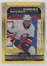 2021 O-Pee-Chee Platinum Marquee Rookies Neon Yellow Surge Robin Salo #294 av1