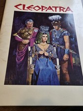 Cleopatra Souvenir Book Vintage Original 1960s Elizabeth Taylor Richard Burton