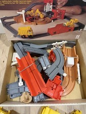 Vintage 1977 Tomy Big Loader Battery Operated Construction Set Working Chassis