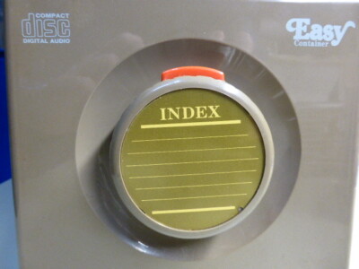 CD Box Magazin INDEX easy Container Ordnungs System Box Archiv 20 CDs +21 Hüllen