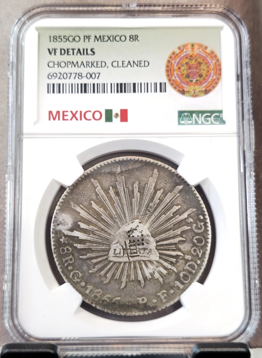 Silver 1894 Year Second Republic of Mexico Coins (1867-1905) for