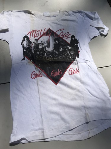 vintage MOTLEY CRUE 1987 GIRLS GIRLS 