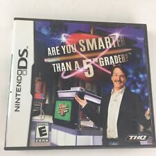Are You Smarter Than a 5th Grader Nintendo DS 2007 Complete with manual