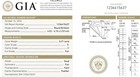 GIA loose certified .27ct G I1 Loose Brilliant round cut diamond ESTATE VINTAGE — photo 2