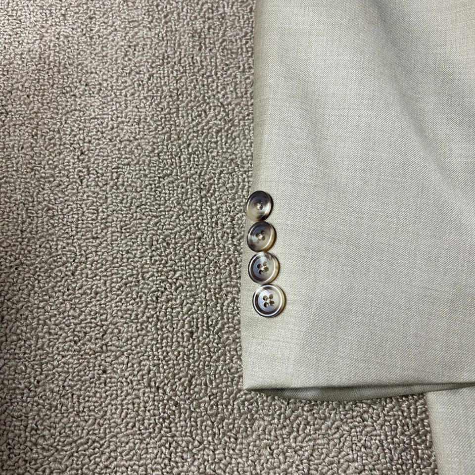 Blazer abrigo deportivo de lana para hombre Nautica tostado talla 44L Foto 3 de 4