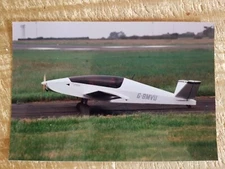 G-BMVU MONNET MONI AT CRANFIELD.AIRCRAFT REAL PHOTO*P11