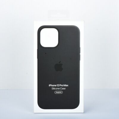 Apple iPhone 12 Pro Max Genuine Original Leather & Silicone Case