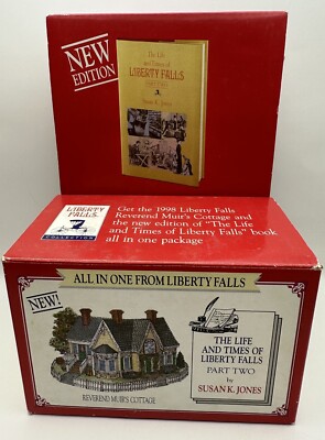 Liberty Falls AH157 Reverend Muir's Cottage With Life & Times Part