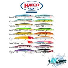 HALCO LASER PRO 160 XDD Hard Trolling Casting Lures Albacore Tuna 160mm 30gr 6m
