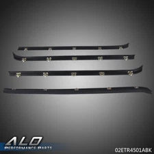 Window Sweep Felt Weatherstrip Seal Kit Fit For 81-91 Chevy GMC Pickup Truck