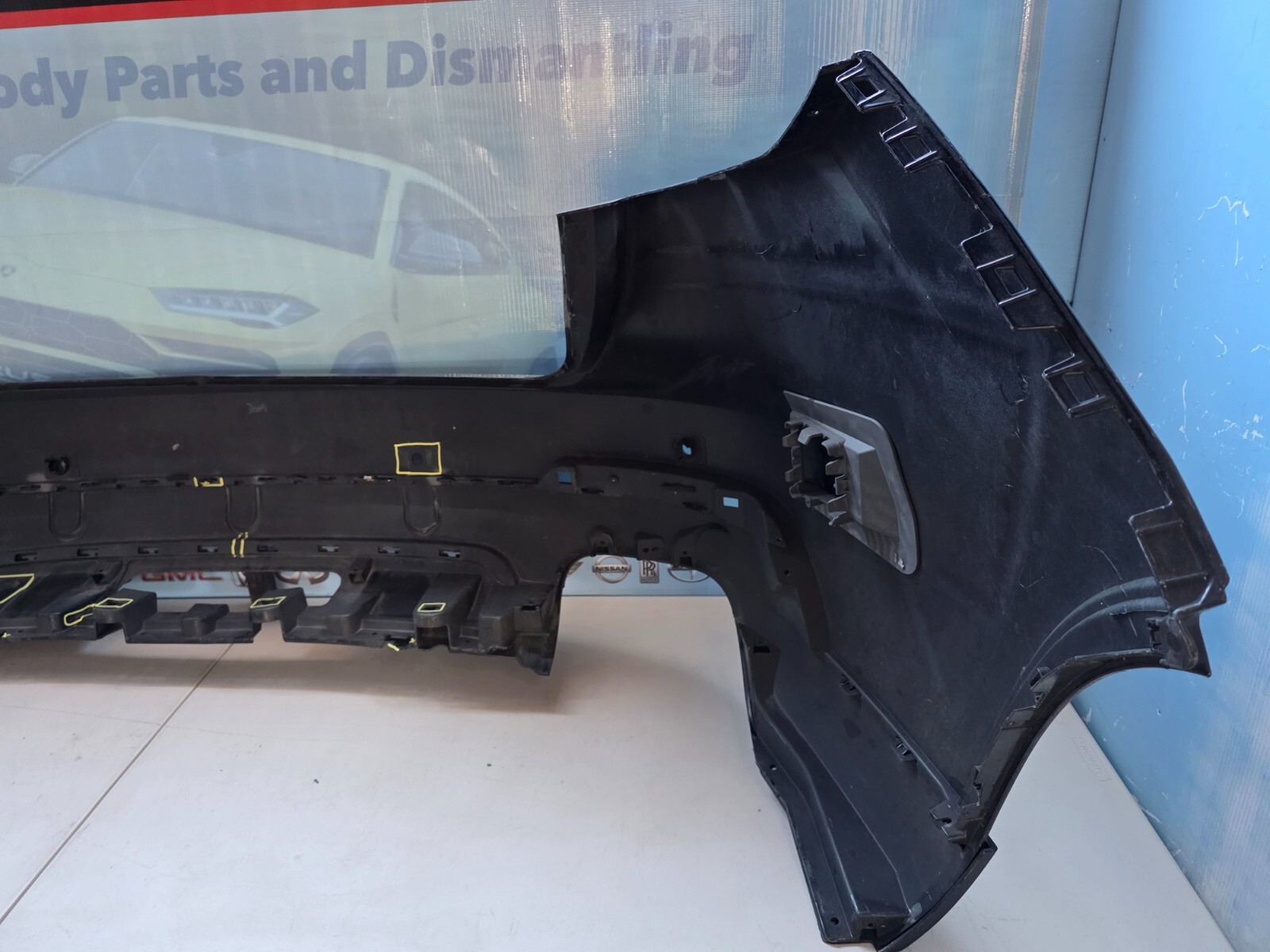 2017 18 19 20 21 2022 MASERATI LEVANTE Q4, SQ4 GRANLUSSO REAR BUMPER COVER OEM