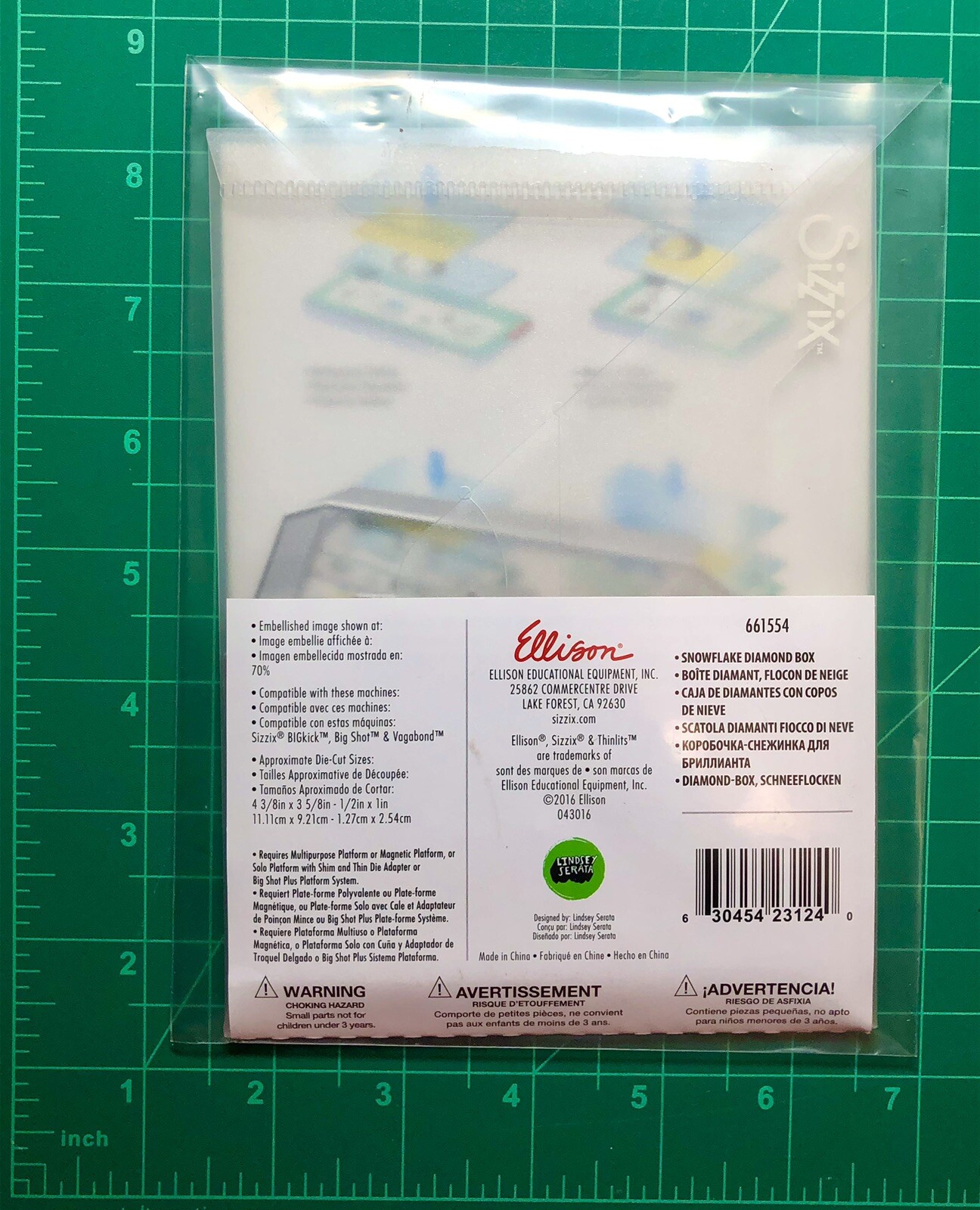 Sizzix CHRISTMAS ORNAMENT 661554 Tree 3d By Lindsey Serata Bauble Box ...