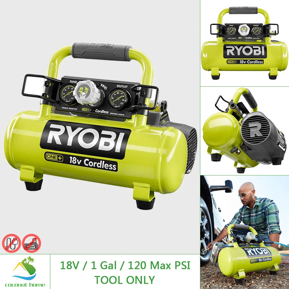 18V Air Compressor Portable 120 Oil Free Portable Tool ONLY eBay