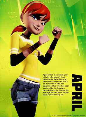 April O'Neil -TMNT Mini Poster 8