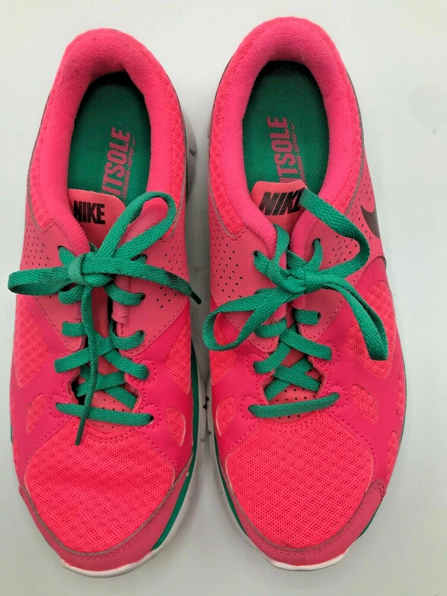 NIKE TENNIS SHOES SNEAKERS Women s Size 6 Fit Sole Pretty Pink eBay