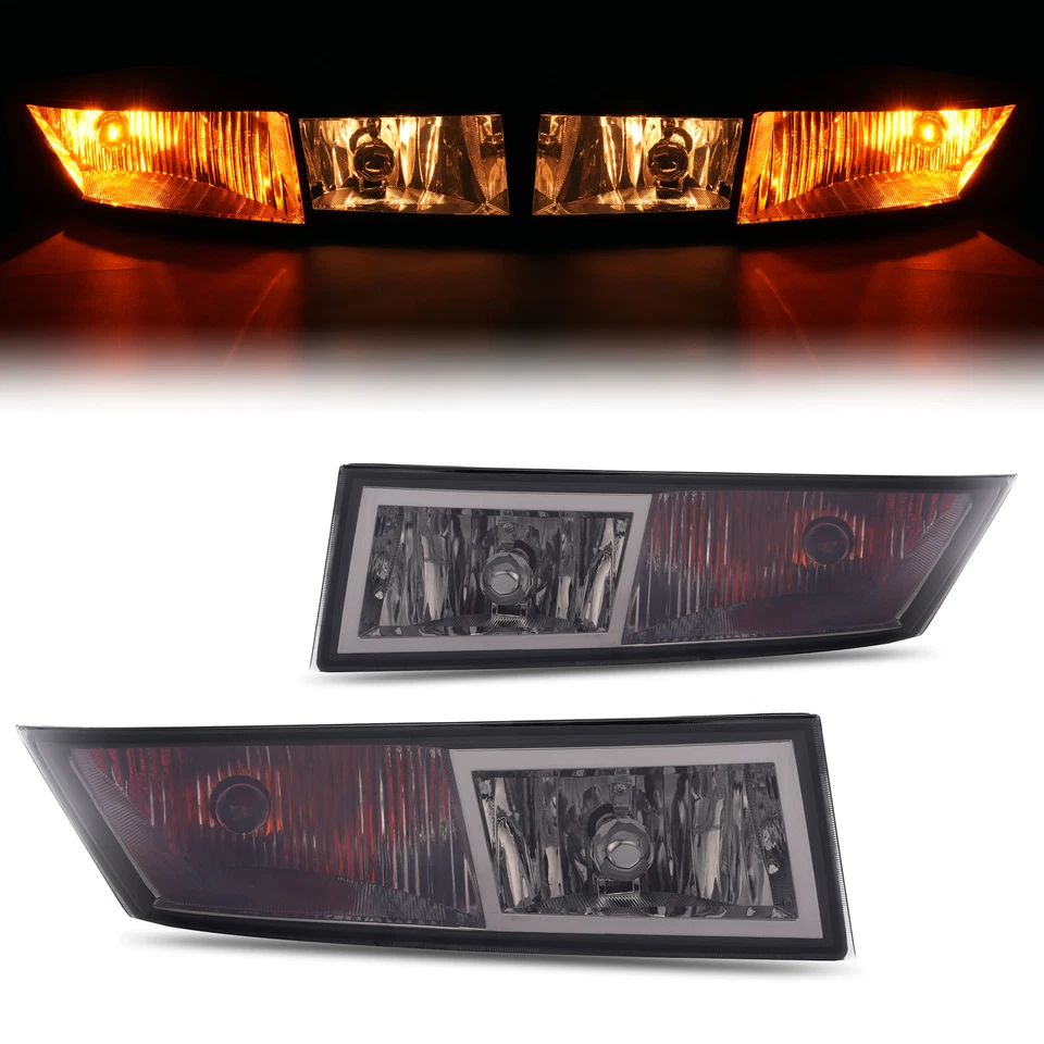 2PCS Smoke Front Fog Lights W/Turn Signal For Cadillac Escalade/ESV/EXT 07-14 - Image 3 of 4