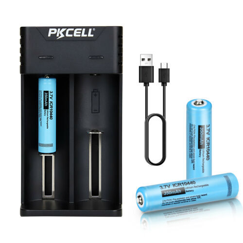 6x AAA Cell ICR10440 3.7V Liion Rechargeable Triple A Batteries