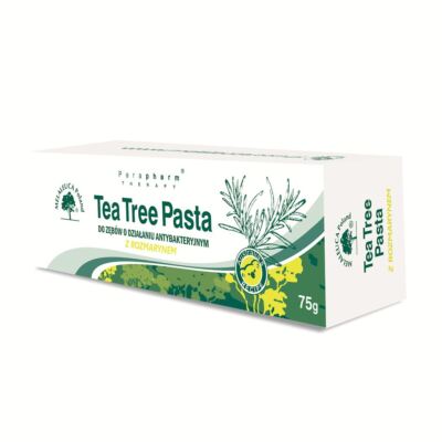 Antibakterielle Teebaum-Zahnpasta mit ROSMARIN (fluoridfrei) 75 g MELALEUCA