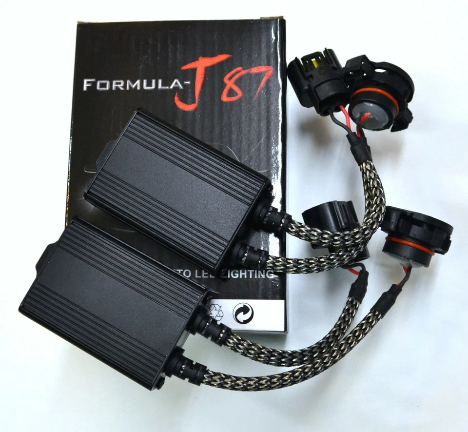 LED M10 Canceler PSX24W 2504 3000K Yellow Two Bulb Fog Light Replacement Upgrade - Image 3 of 4