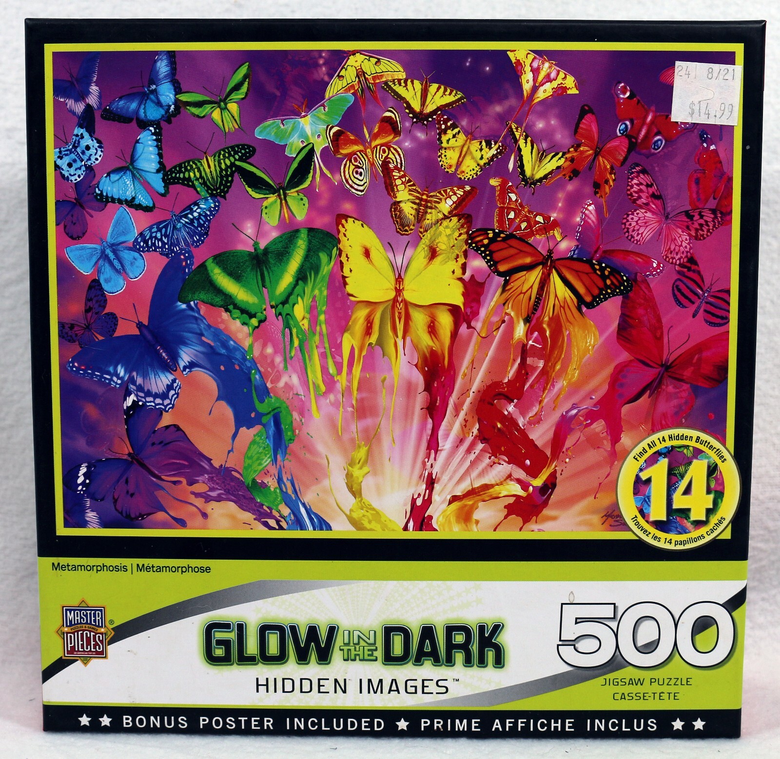 Master Pieces 500 pc Jigsaw Puzzle 