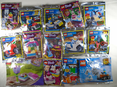 Lego City Friends poly bag multi Select your pack All Brand new  UK