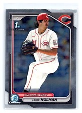 2024 Bowman Draft #BDC-100 Luke Holman Chrome
