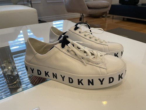 dkny banson leather sneaker