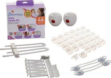 Dreambaby Home Safety Essentials Kit 46pc Baby Proofing Cupboard Locks Child Set