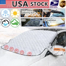 Magnetic Car Windshield Cover Winter Snow Rain Frost Guard Protector UV Sunshade