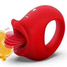 Waterproof-Clit-Licking-Vibrator-Tongue-Sucking-Nipple-licker-woman-Massager