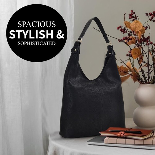 Damen Slouch Bag | PU Leder Schultertasche | Designer Damen Handtaschen | V Bags - Bild 51 von 52