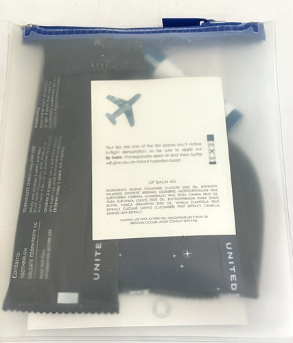 United Airlines Star Wars Amenity Kit Exclusivo Bálsamo Labial 4G Descontinuado Raro - Imagen 2 de 9