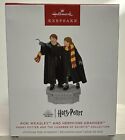2024 Hallmark Keepsake Harry Potter Ron Weasley And Hermione Granger Ornament