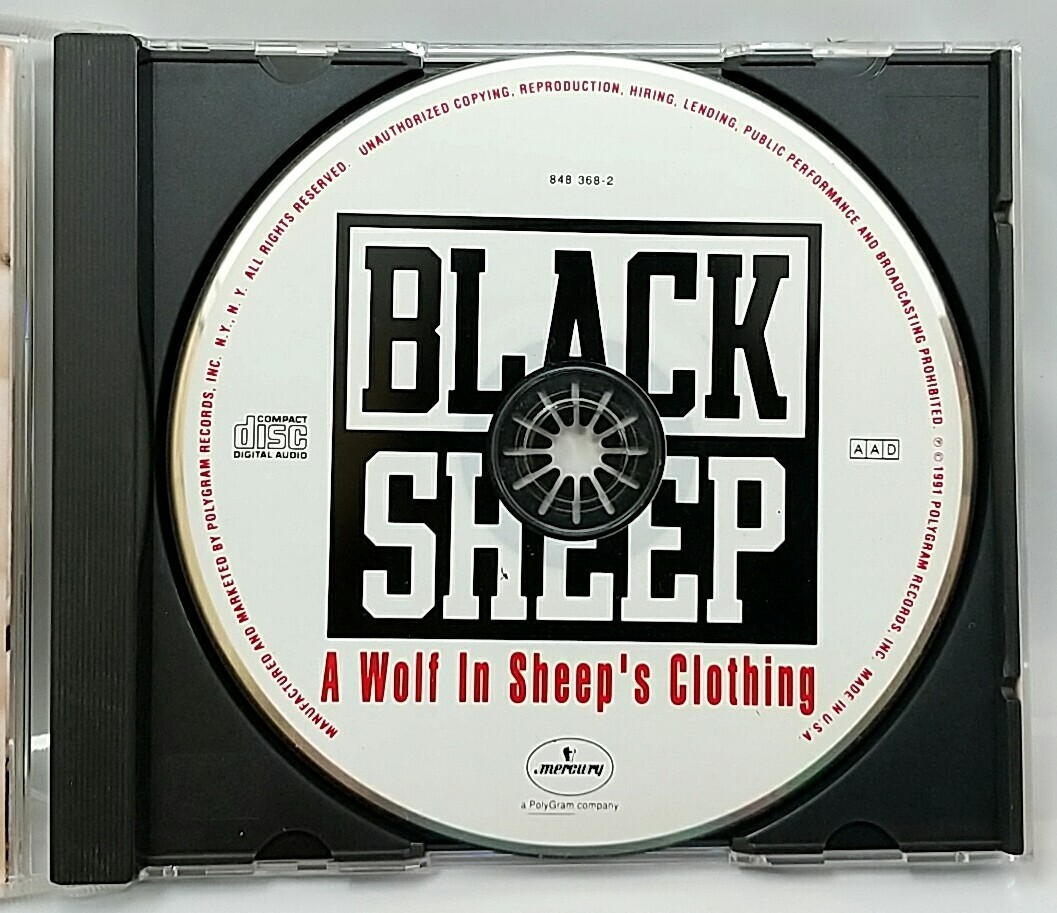 CD) Black Sheep – A Wolf In Sheep's Clothing, US Press, 848 368-2