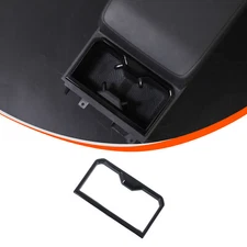 Glossy Black Car Beverage Cup Holder Frame Decorate Trim For Toyota Tacoma 2024+